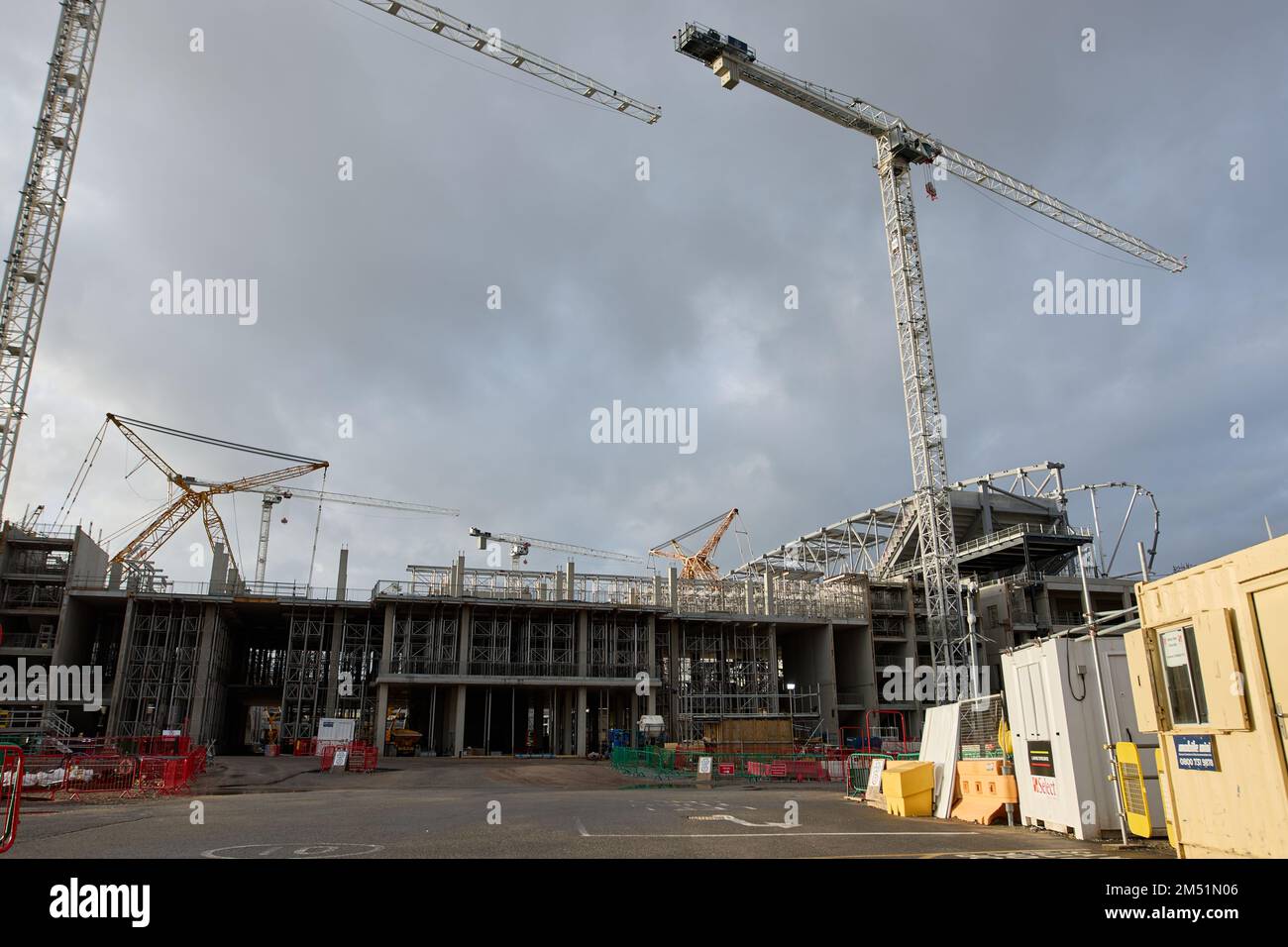 Construction du stade Everton à Branley Moore Dock, Liverpool, 24th décembre 2022 Banque D'Images