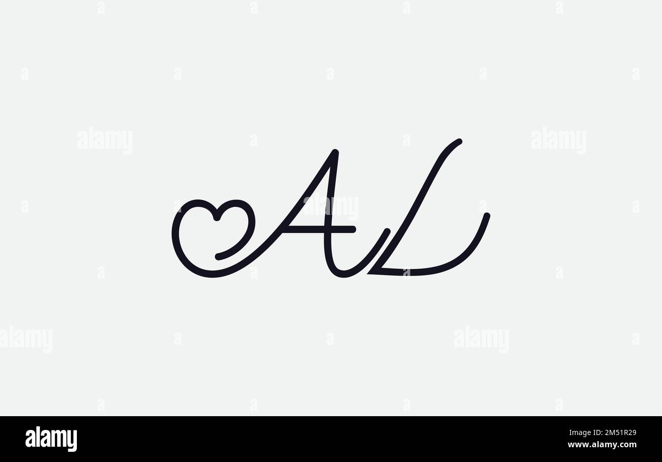 Logo en forme de coeur avec lettre. Signe de cercle de police d'amour. logo love et symbole de police coeur Illustration de Vecteur