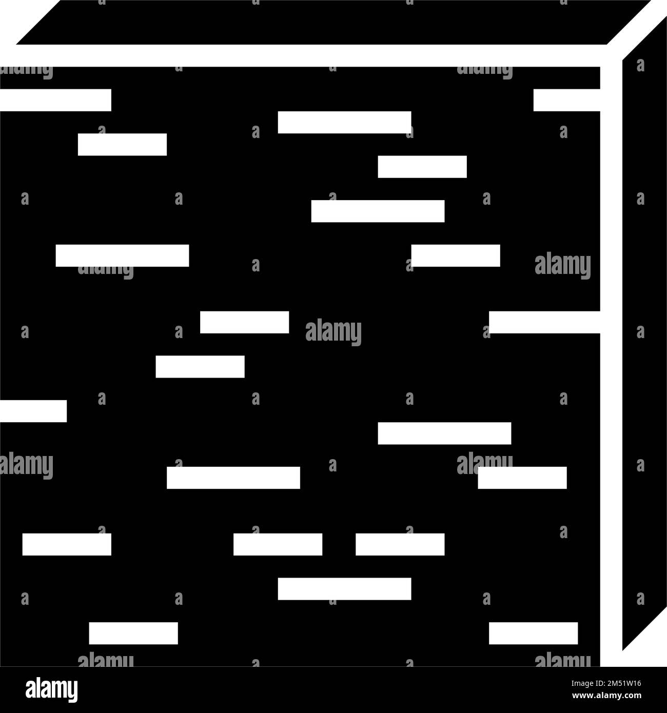 illustration du vecteur d'icône de glyphe en cuivre métallique bronze Illustration de Vecteur