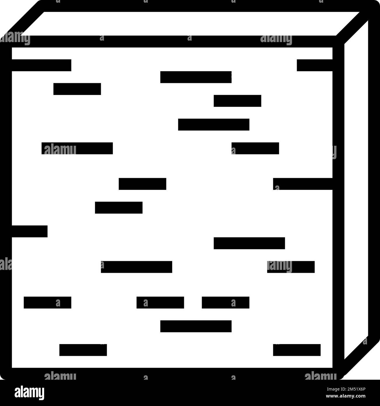 illustration vectorielle d'icône de ligne de cuivre métallique en bronze Illustration de Vecteur