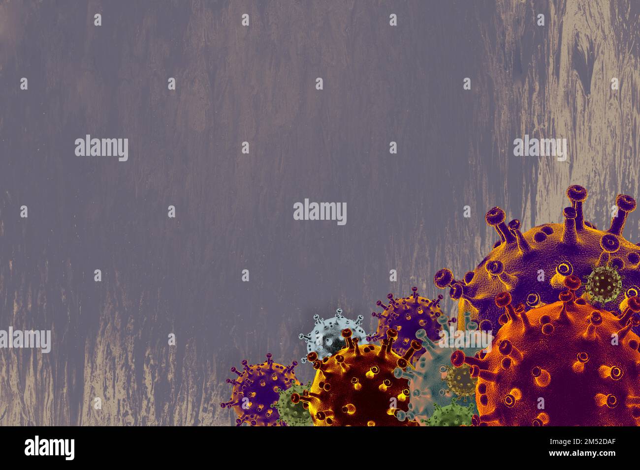 Cessez de propager la maladie pandémique mondiale du virus Corona COVID-19 Banque D'Images