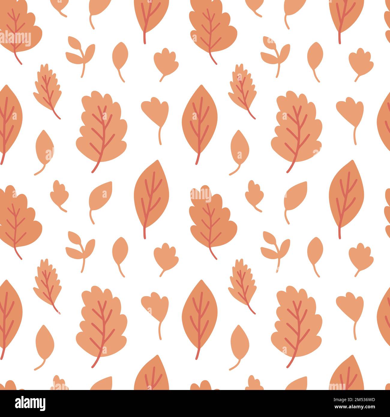 La chute vectorielle laisse un motif sans couture Illustration de Vecteur