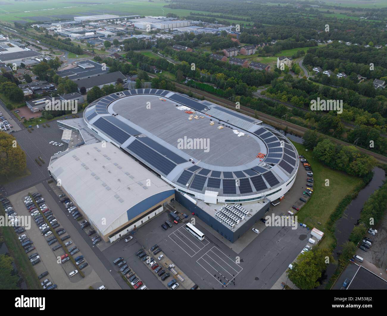 Heerenveen, 1th octobre 2022, pays-Bas. Patinoire Thialf. Figurine et patinage de vitesse, piste courte, palais de glace artificielle. Banque D'Images