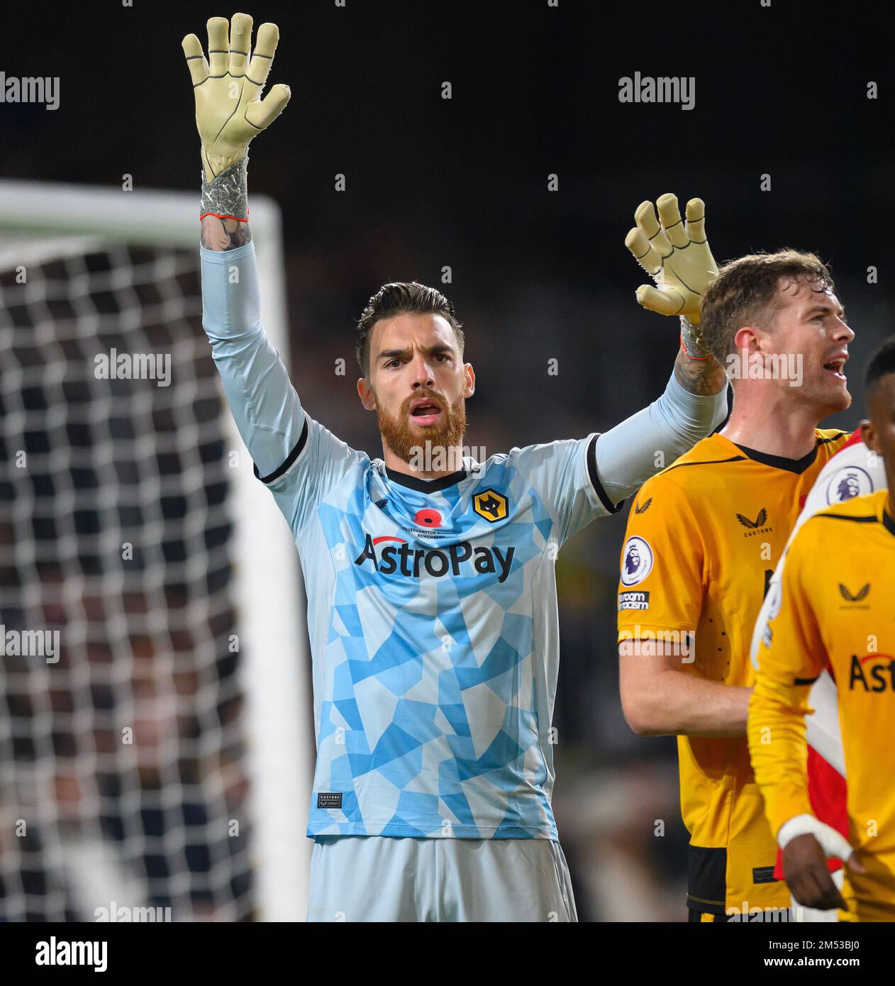 12 Nov 2022 - Woverhampton Wanderers v Arsenal - Premier League - Molineux Wolverhampton Wandererss' Jose sa pendant le match contre Arsenal. Image : Mark pain / Alamy Live News Banque D'Images