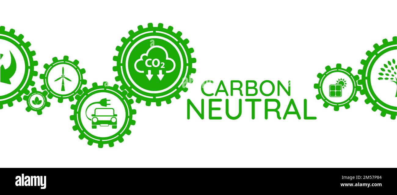 Réduire les émissions de CO2 pour arrêter le changement climatique Illustration de Vecteur