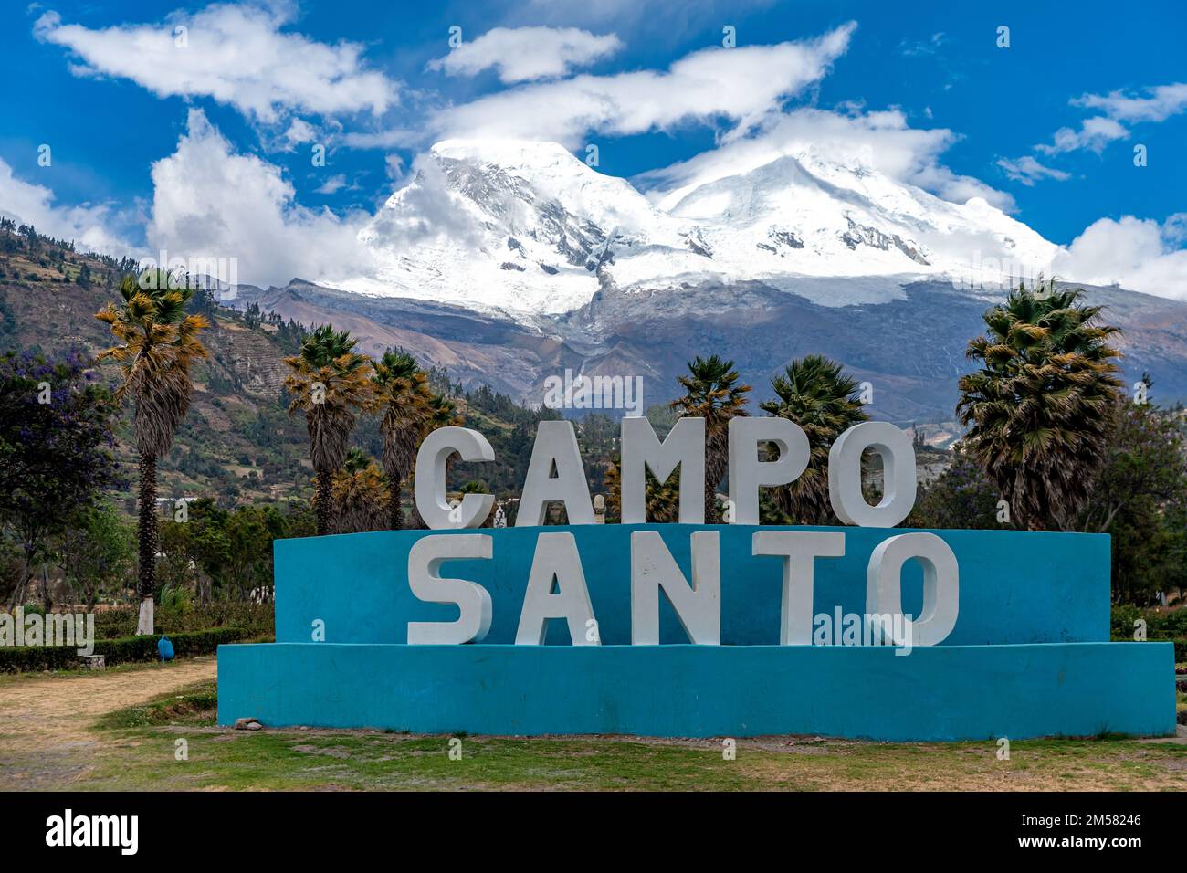 Parc national de Huascaran à Yungay, Pérou Banque D'Images