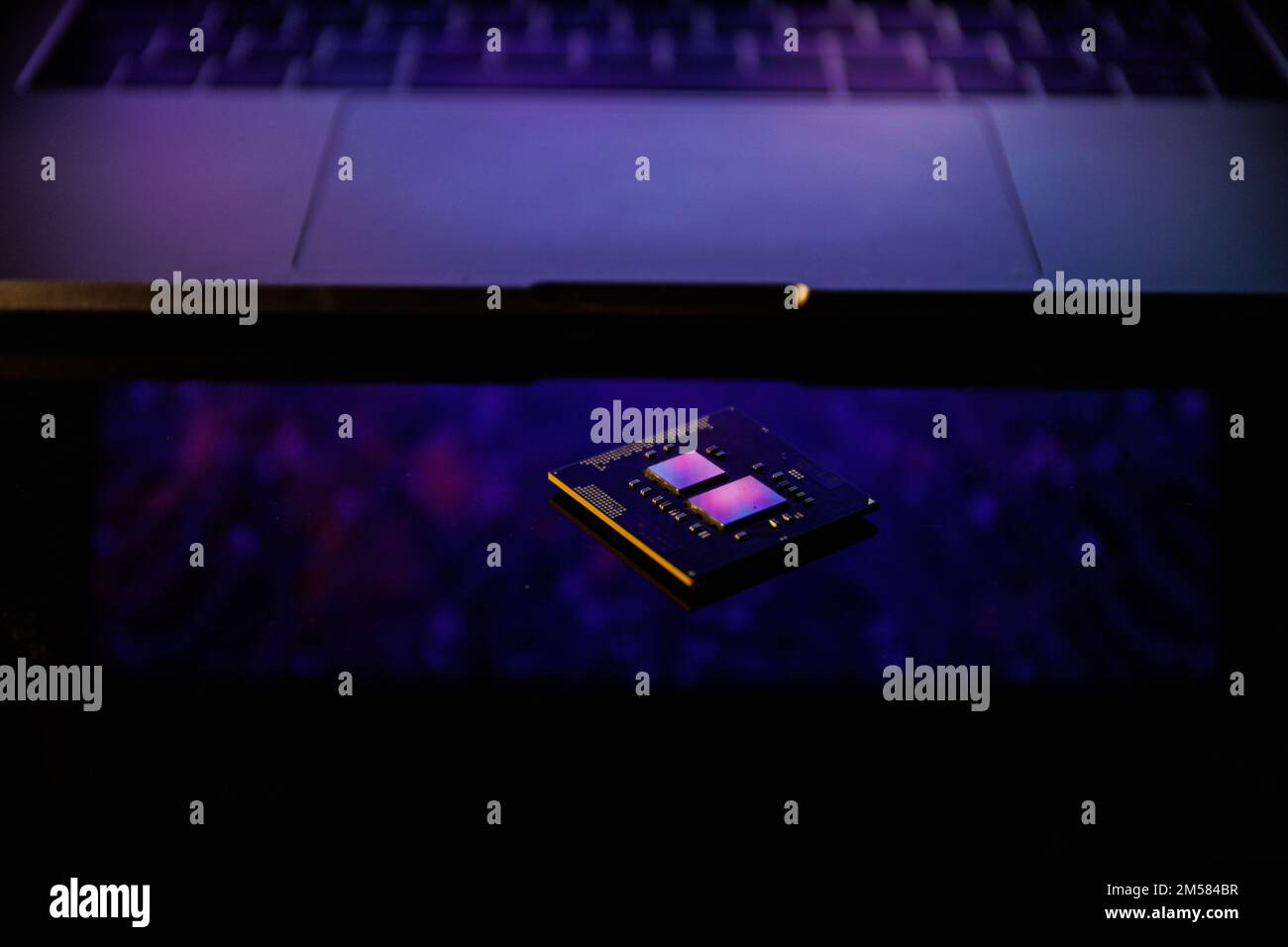 Image conceptuelle ai. Intelligence artificielle Banque D'Images