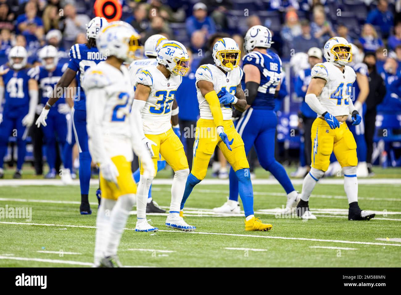 26 décembre 2022 Les Chargers de Los Angeles dos défensif Michael