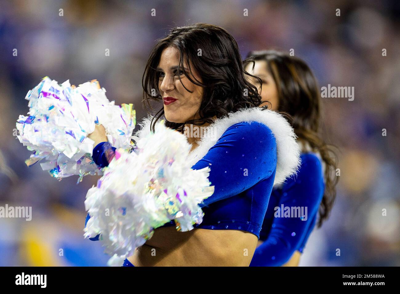 26 décembre 2022 les cheerleaders des miles d'Indianapolis se