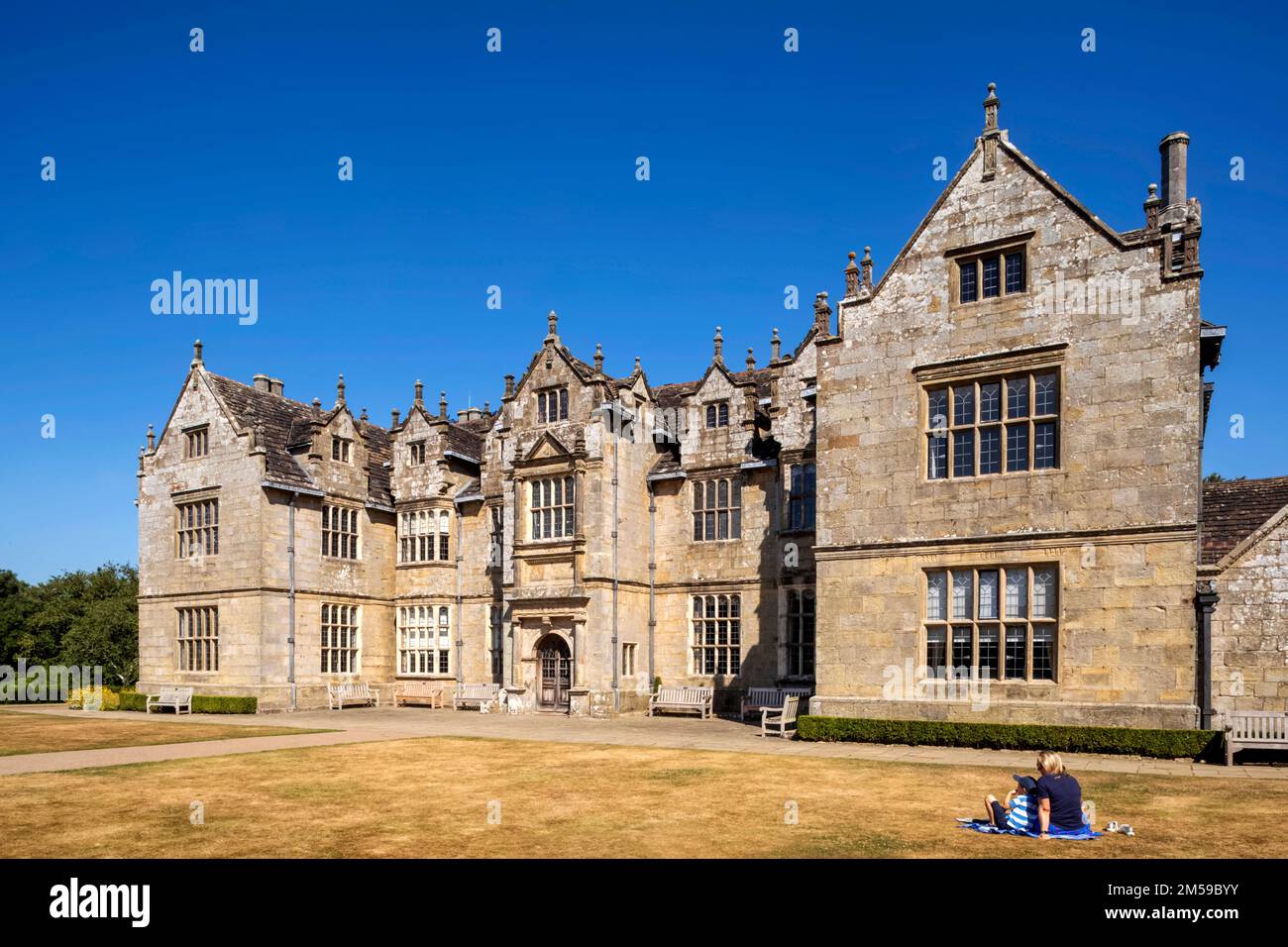 Angleterre, West Sussex, Wakehurst, Wakehurst place House and Gardens *** Légende locale *** Royaume-Uni,Grande-Bretagne,Grande-Bretagne,Angleterre,Anglais,Brit Banque D'Images