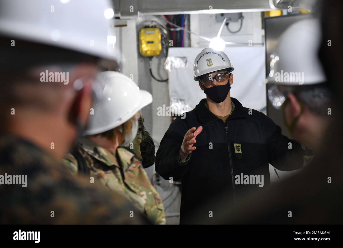 YOKOSUKA, Japon (16 février 2022) - USS Blue Ridge, navire amiral de la ...
