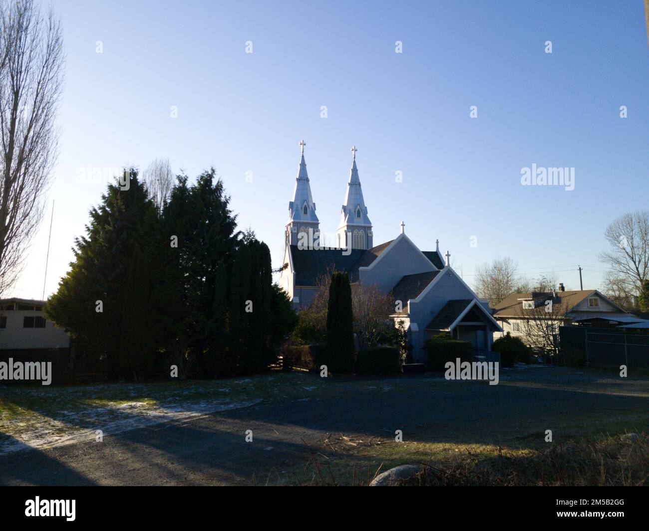 Une belle photo de l'église indienne Saint-Paul Banque D'Images