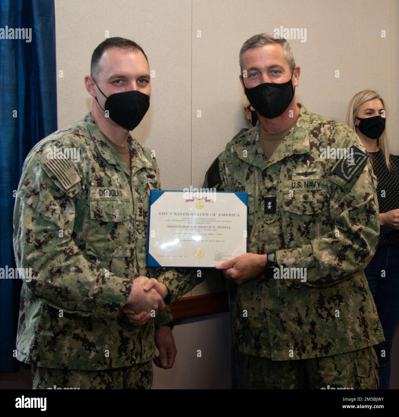 NEWPORT, R.I. (23 février 2022) Pete Garvin, commandant du Commandement