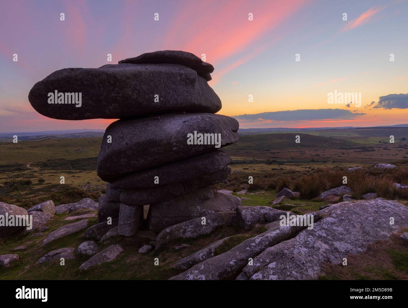 Le cheesewring bodmin lande Banque de photographies et d’images à haute ...