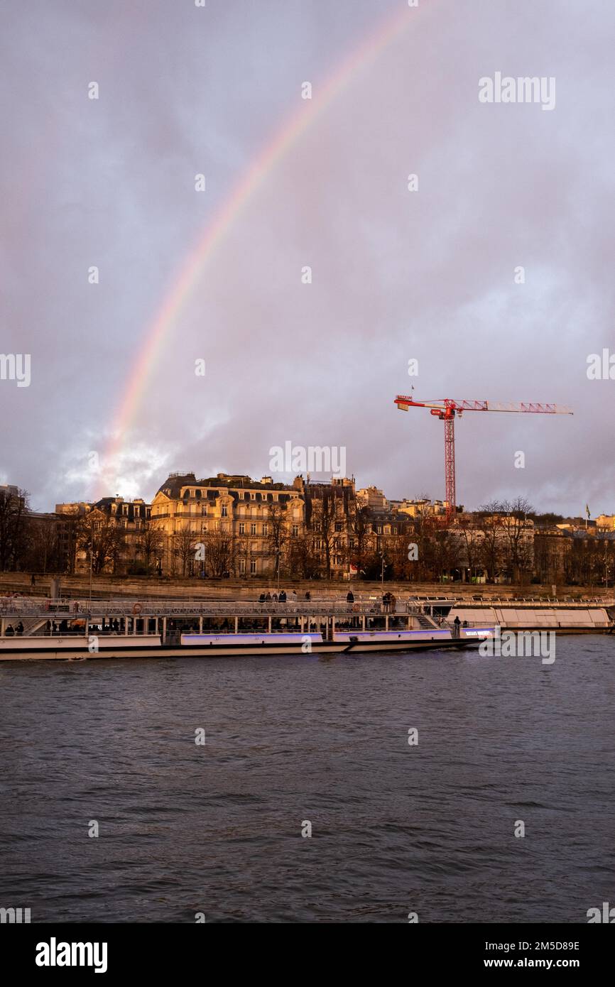 France, Paris, 2021-12-04. Illustration du tourisme et de la vie quotidienne dans le Grand Paris. Photo de Martin Bertrand. France, Paris, le 2021-12-04. JE Banque D'Images
