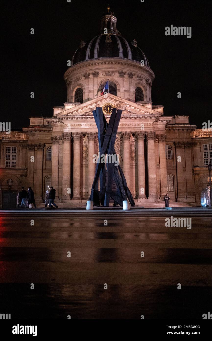 France, Paris, 2021-12-04. Illustration du tourisme et de la vie quotidienne dans le Grand Paris. Photo de Martin Bertrand. France, Paris, le 2021-12-04. JE Banque D'Images