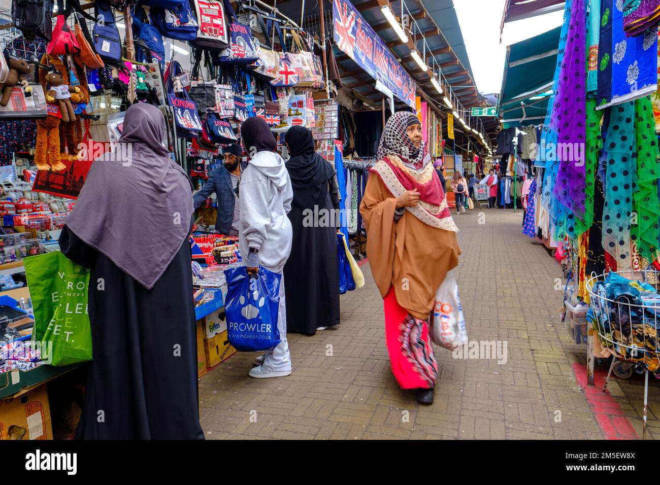 Shepherd's Bush Market, Londres, Royaume-Uni Banque D'Images