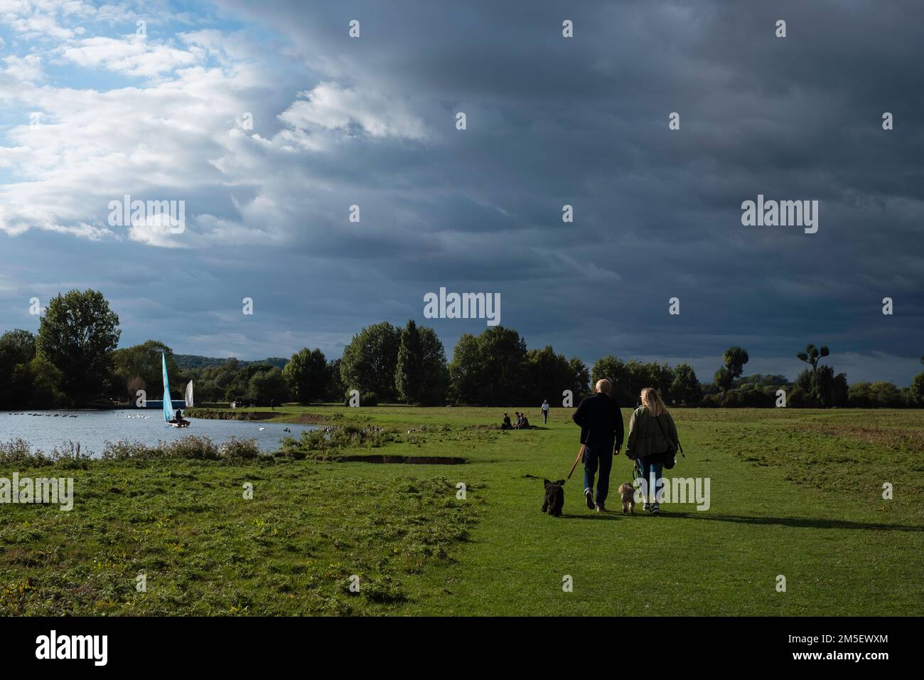 River Thames, Oxfordshire, Royaume-Uni Banque D'Images
