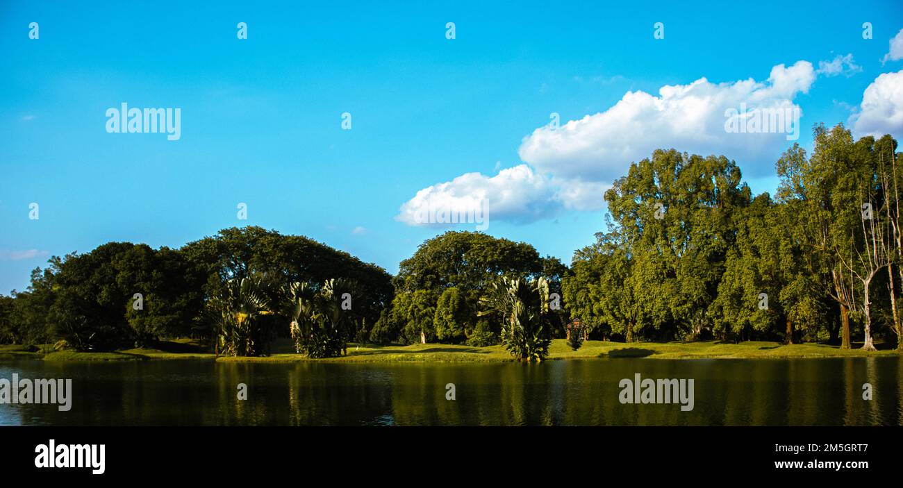 Vue sur Taiping. Une petite ville située dans l'État de Perak, en Malaisie. Il porte le surnom de « Raintown » Banque D'Images