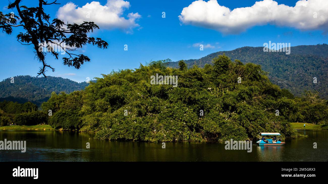 Vue sur Taiping. Une petite ville située dans l'État de Perak, en Malaisie. Il porte le surnom de « Raintown ». Une ville calme et belle. Banque D'Images