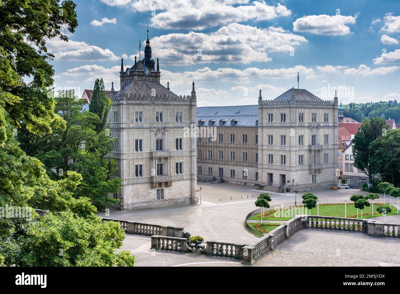 Coburg, ALLEMAGNE - JUIN 20 : palais Ehrenburg à Coburg, Allemagne sur 20 juin 2018. Banque D'Images