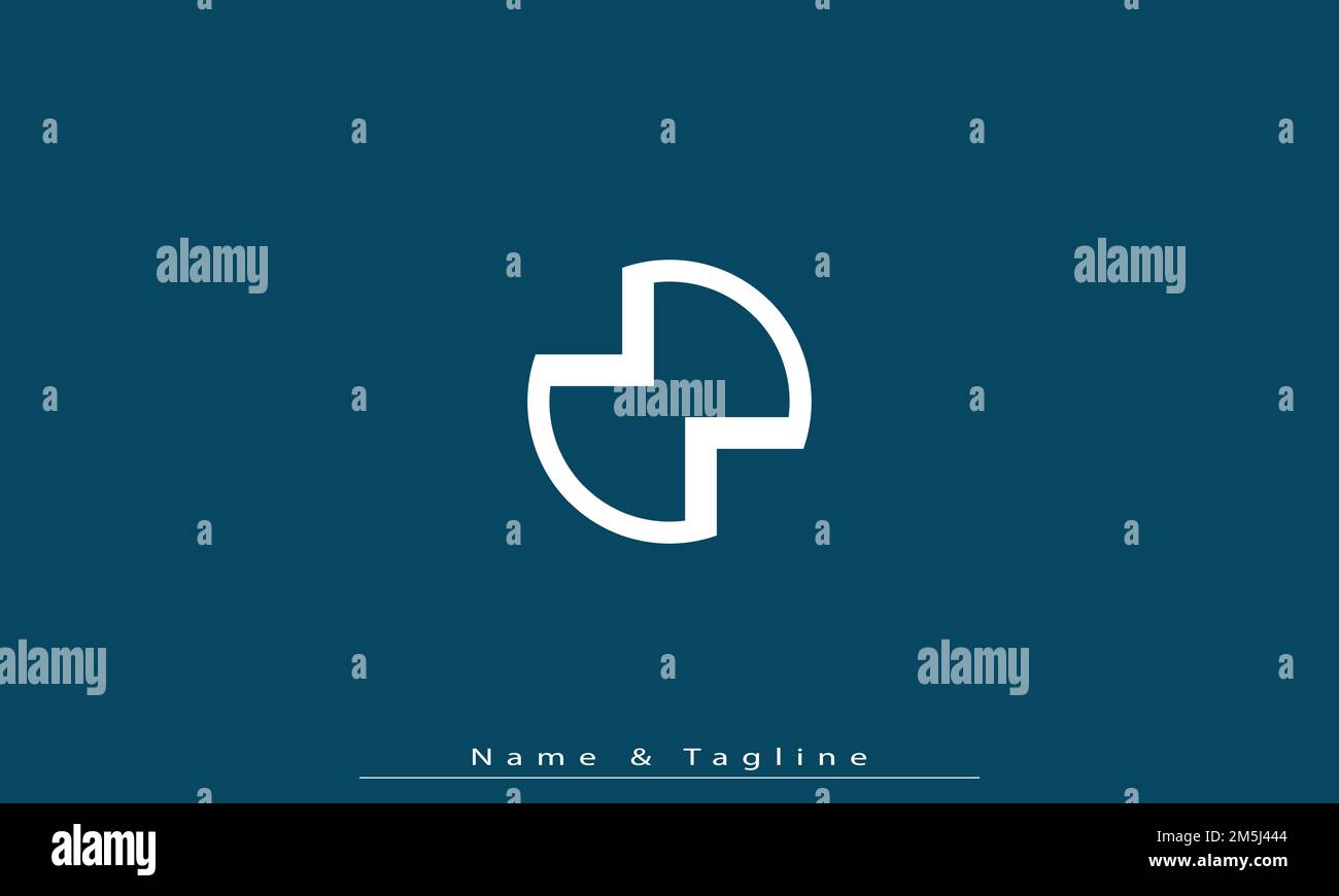 Lettres de l'alphabet initiales Monogram logo MW , WM Illustration de Vecteur