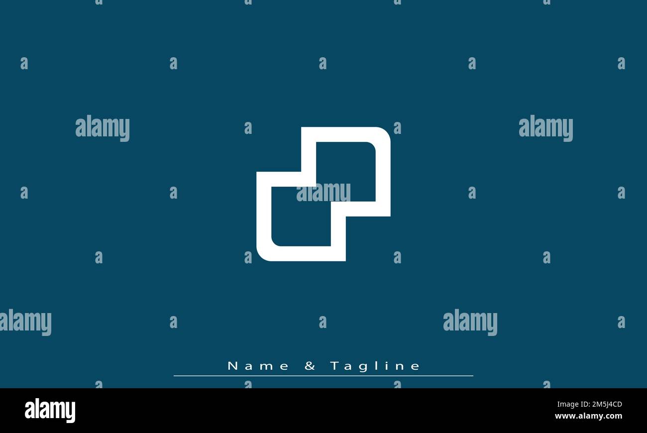Lettres de l'alphabet initiales Monogram logo MW , WM Illustration de Vecteur