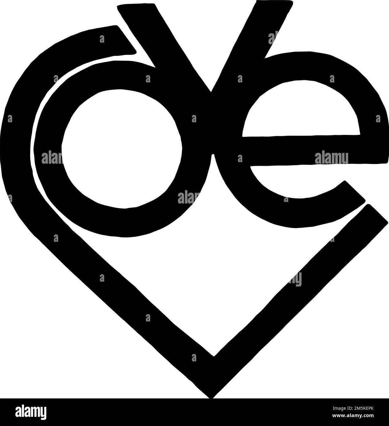 rétro années soixante valentin amour Illustration de Vecteur