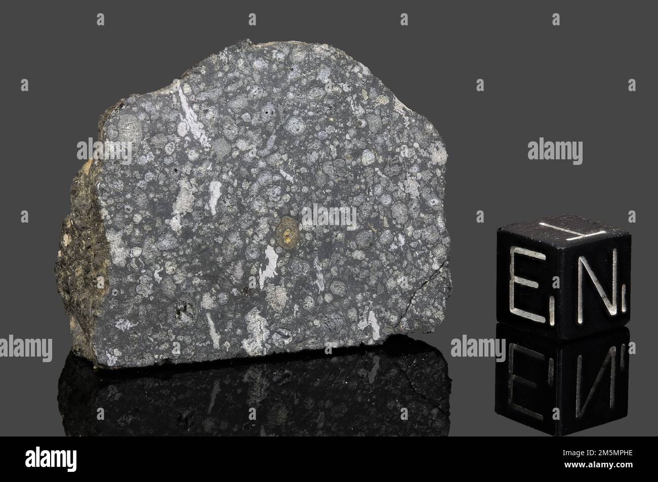 ALLENDE - Automne 8 février 1969, Chihuahua, Mexique. Chondrite carbonée CV3. Masse totale de 2 tonnes. Banque D'Images ALLENDE - Automne 8 février 1969, Chihuahua, Mexique. Chondrite carbonée CV3. Masse totale de 2 tonnes. Banque D'Images