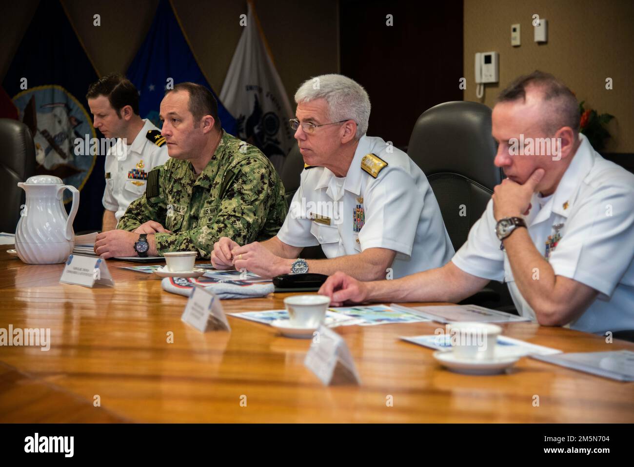 ASAN, Guam (30 mars 2022) - le vice-SMA Karl Thomas, commandant de la ...