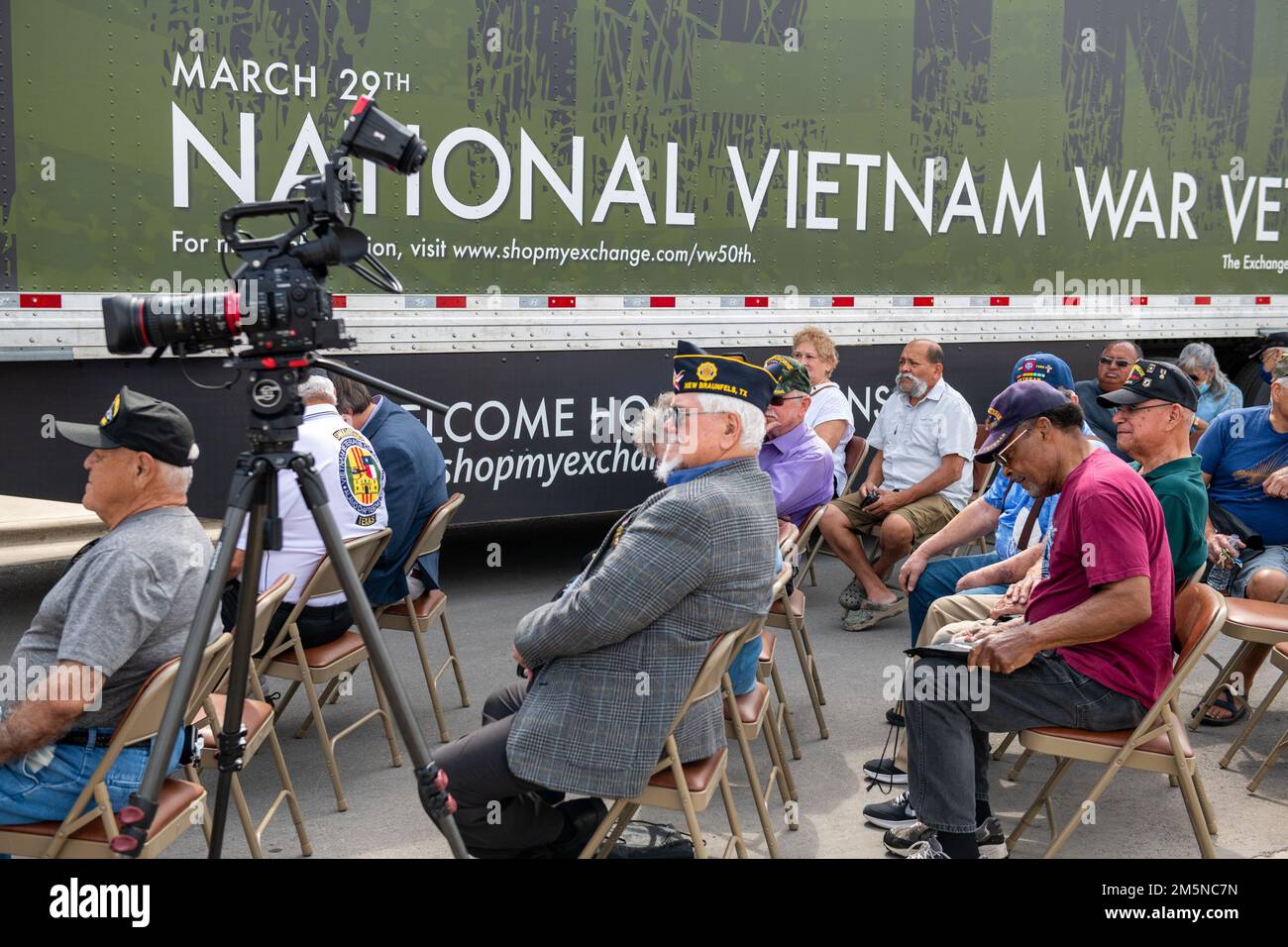 Cérémonie de commémoration des anciens combattants de la guerre du Vietnam, 29 mars 2022, base conjointe San Antonio-fort Sam Houston, Texas. (ÉTATS-UNIS Photo de la Force aérienne par Thomas Coney). Banque D'Images Cérémonie de commémoration des anciens combattants de la guerre du Vietnam, 29 mars 2022, base conjointe San Antonio-fort Sam Houston, Texas. (ÉTATS-UNIS Photo de la Force aérienne par Thomas Coney). Banque D'Images