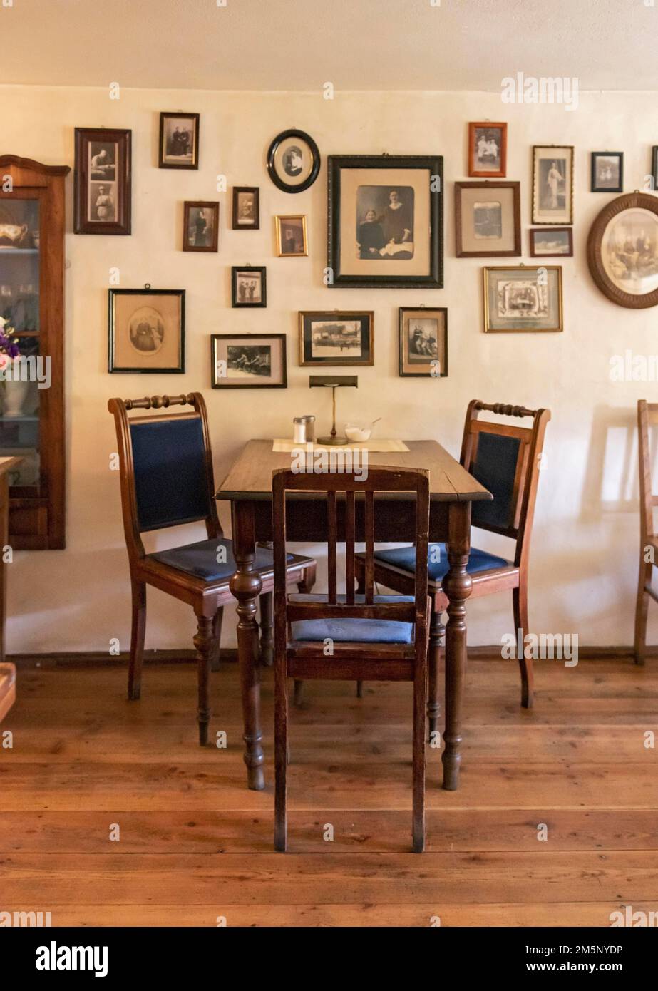Intérieur du restaurant Przy Jakubie, Jacobs Inn) à Zgorzelec, Pologne, près de la frontière avec Goerlitz, Allemagne Banque D'Images