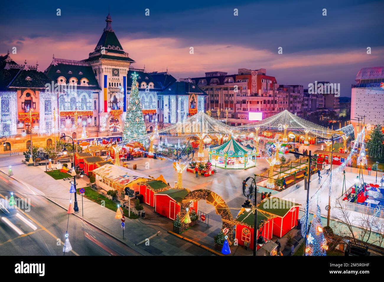 Magnifique marché de Noël de Craiova, destination européenne 2022 ...