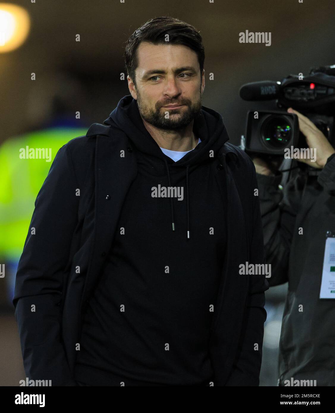 Swansea.com Stadium, Swansea, Royaume-Uni. 30th décembre 2022. EFL Championship League football, Swansea City versus Watford; Russell Martin Manager de Swansea City Credit: Action plus Sports/Alay Live News Banque D'Images