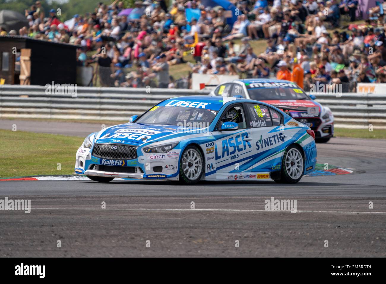 Championnat britannique de voitures de tourisme de la BTCC Truxton Round 22 Banque D'Images