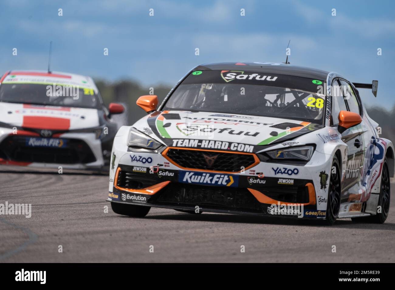 Championnat britannique de voitures de tourisme de la BTCC Truxton Round 22 Banque D'Images