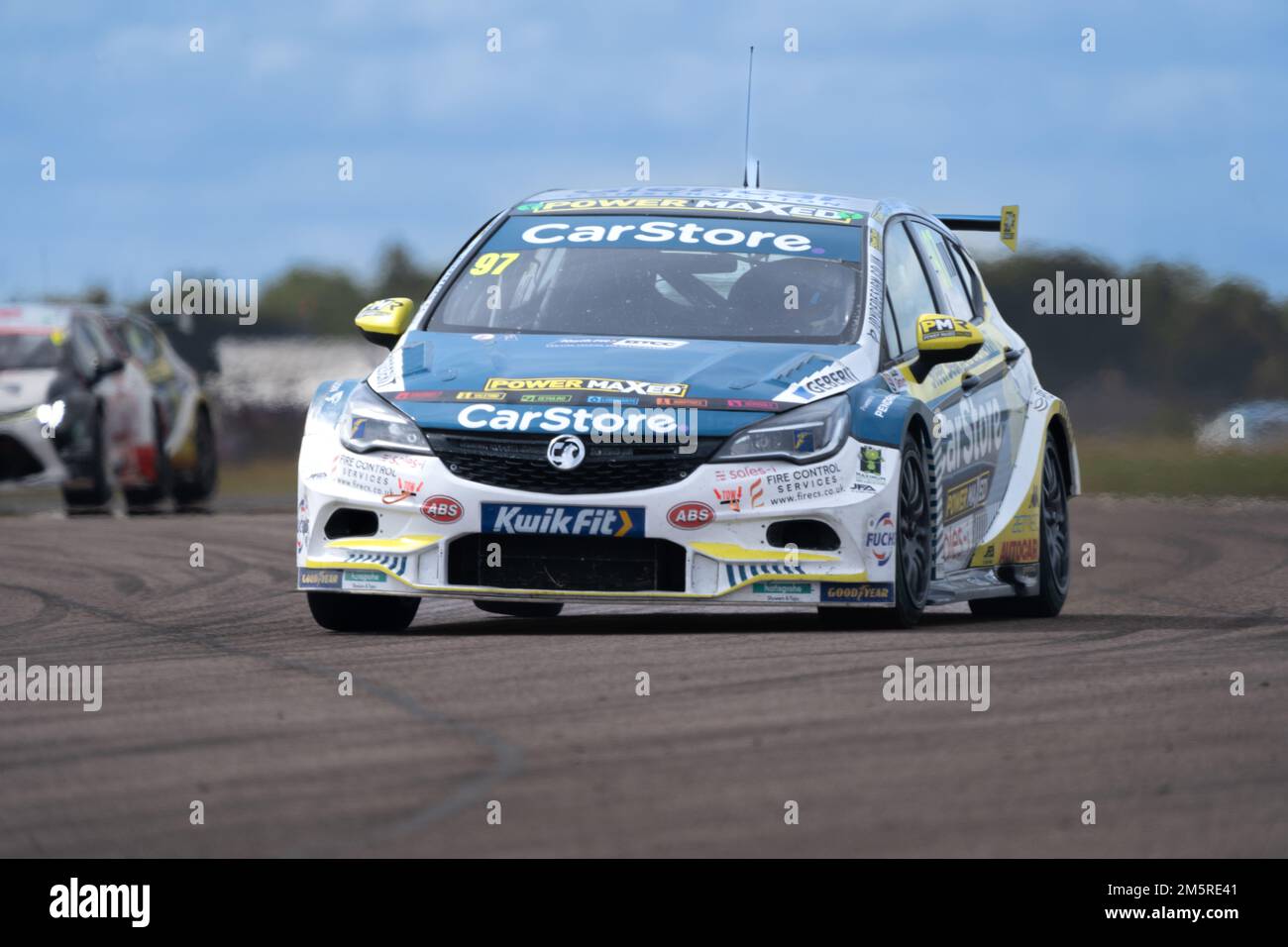 Championnat britannique de voitures de tourisme de la BTCC Truxton Round 22 Banque D'Images