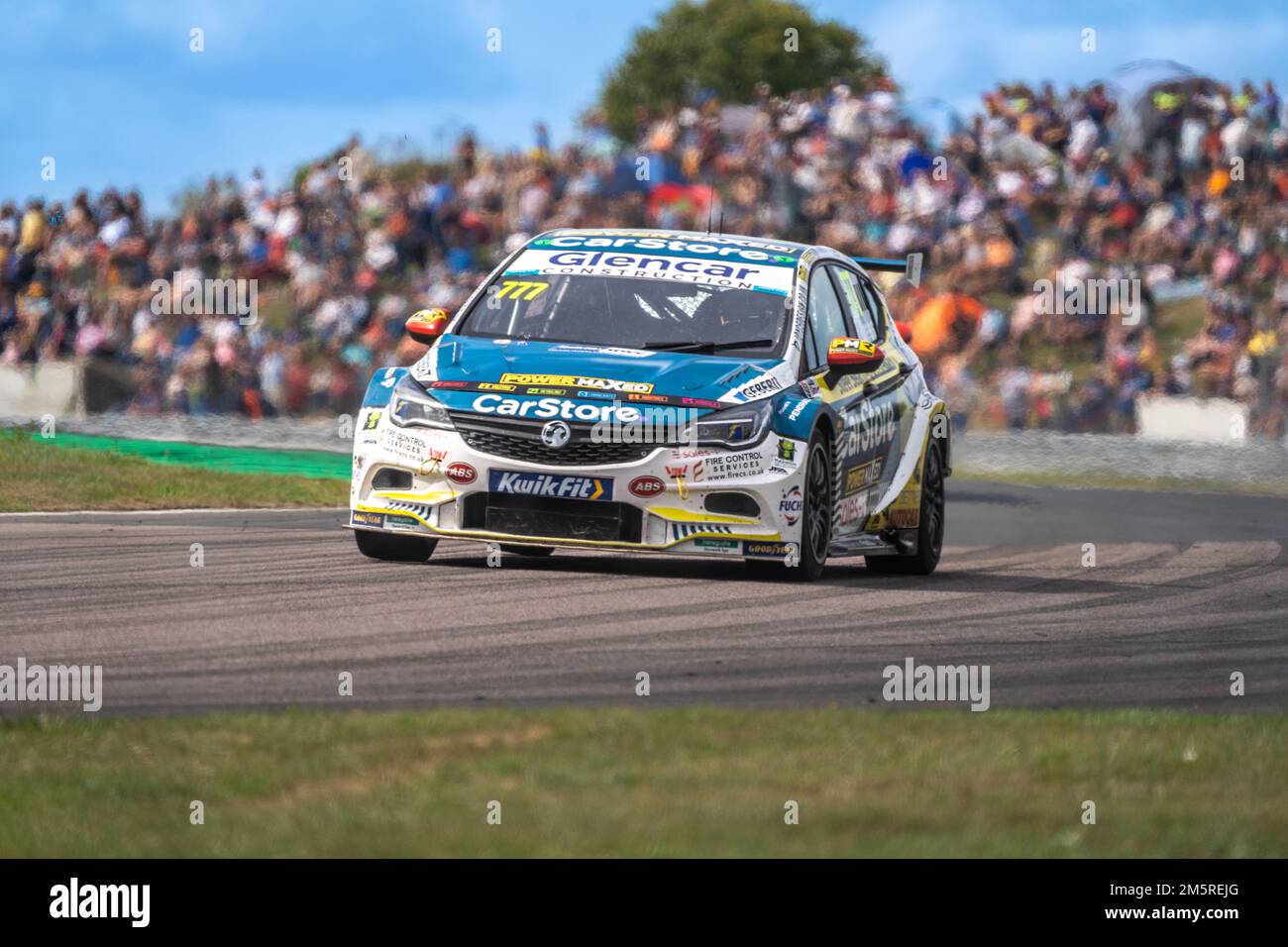 Championnat britannique de voitures de tourisme de la BTCC Truxton Round 22 Banque D'Images