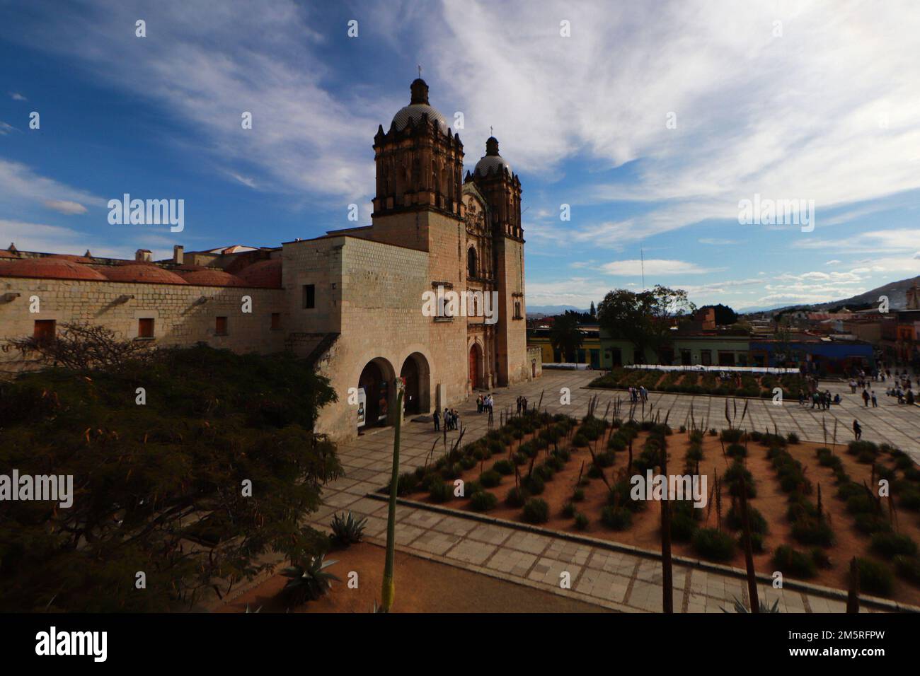 Non exclusif: 29 décembre 2022 à Oaxaca, Mexique: Temple et ancien couvent de Saint-Domingue de Guzmán, situé dans le centre historique de la ville o Banque D'Images