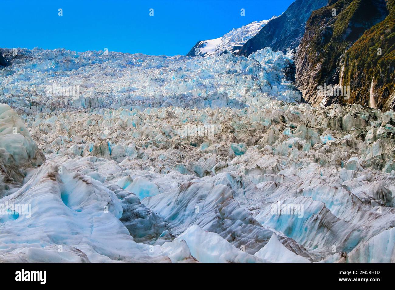 Glacier François-Joseph dans les Alpes du Sud, Île du Sud de la  Nouvelle-Zélande Photo Stock - Alamy