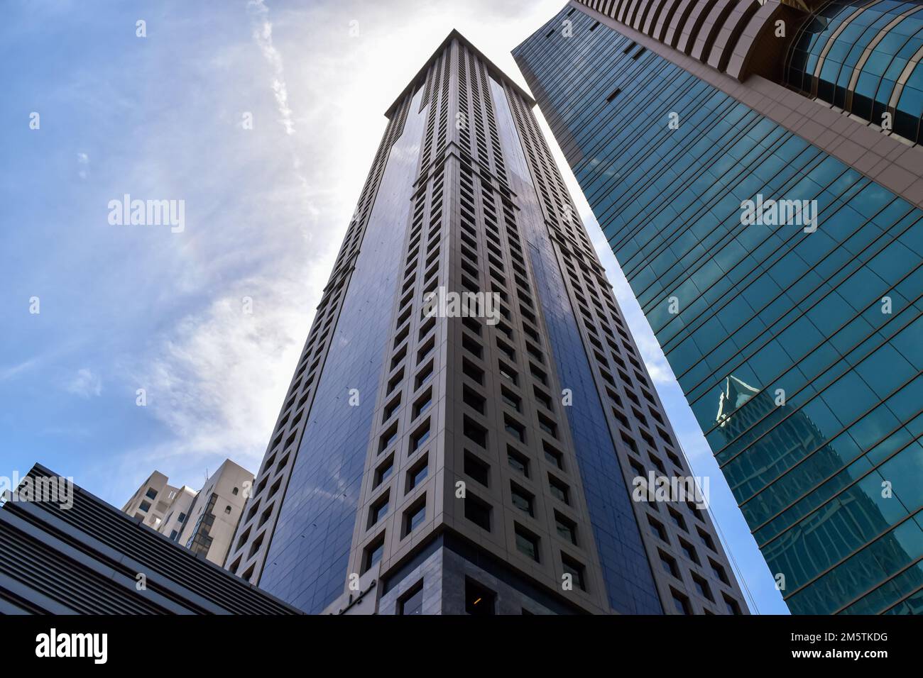 Millennium Plaza Hotel sur Sheikh Zayed Road Banque D'Images