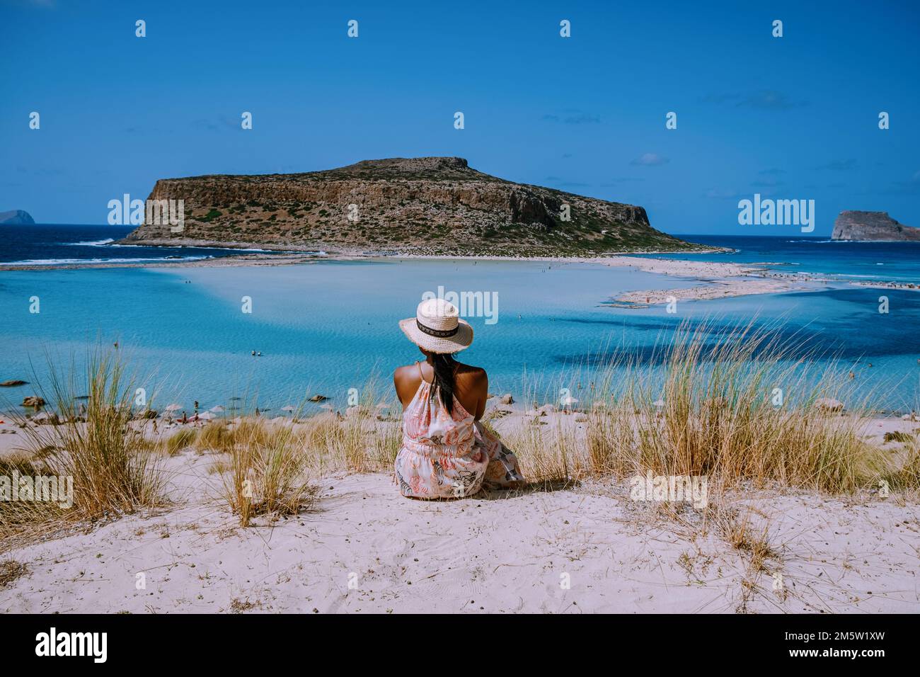 Plage de Balos Crète Grèce, plage de Balos est l'une des plus belles