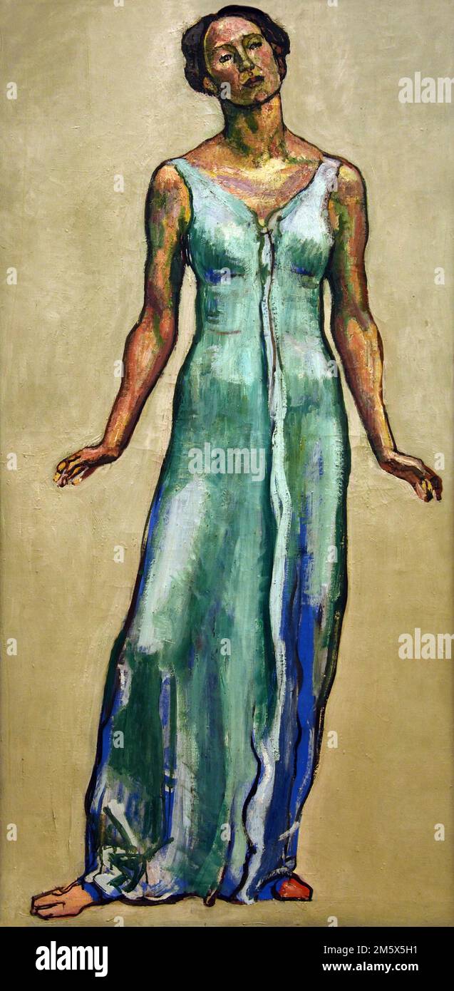 Le regard dans l'infini, isolé Figure 1913-1915 par Ferdinand Hodler (1853 − 1918) Suisse ( l'artiste suisse Ferdinand Hodler est l'un des maîtres les plus uniques de l'art Nouveau ) Banque D'Images Le regard dans l'infini, isolé Figure 1913-1915 par Ferdinand Hodler (1853 − 1918) Suisse ( l'artiste suisse Ferdinand Hodler est l'un des maîtres les plus uniques de l'art Nouveau ) Banque D'Images
