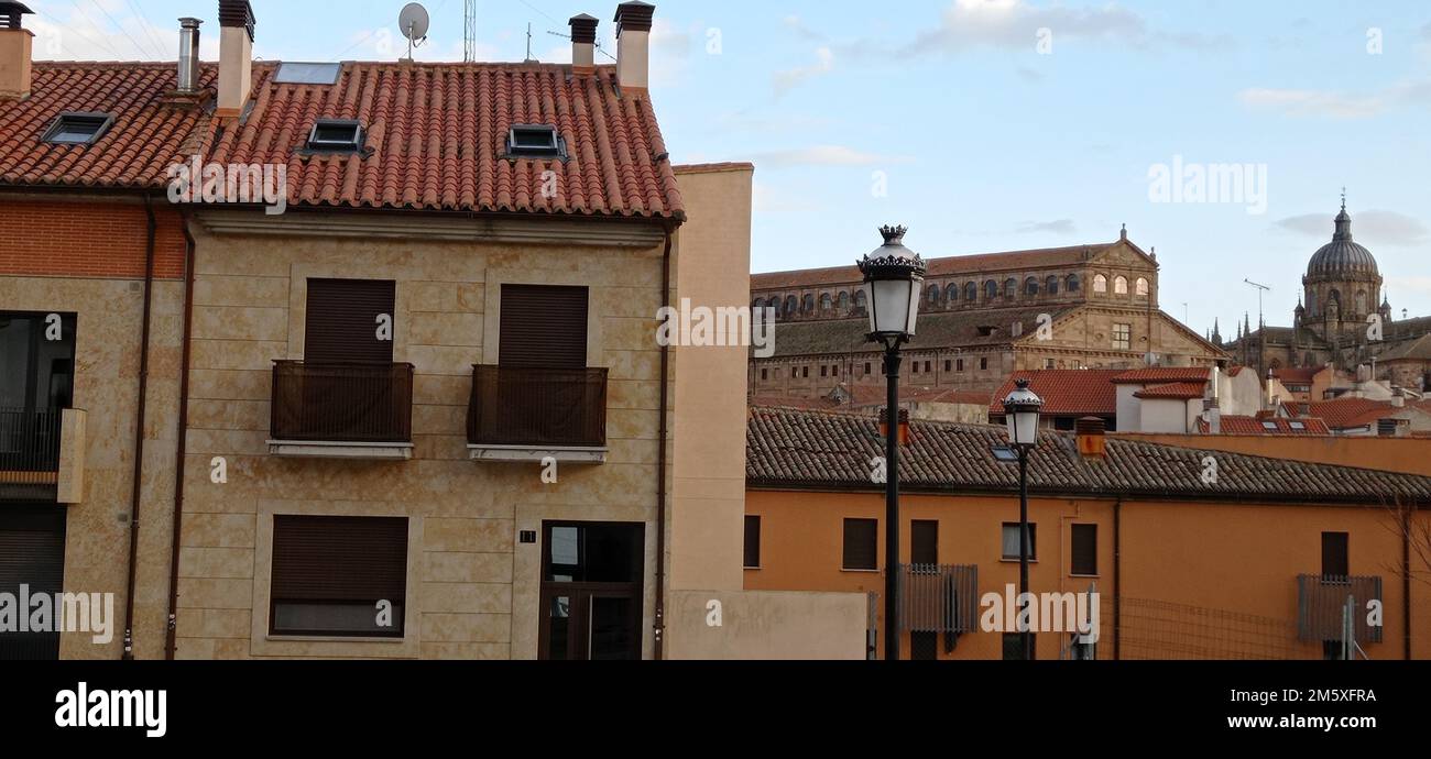 L'Architecture de Salamanque, Espagne Banque D'Images