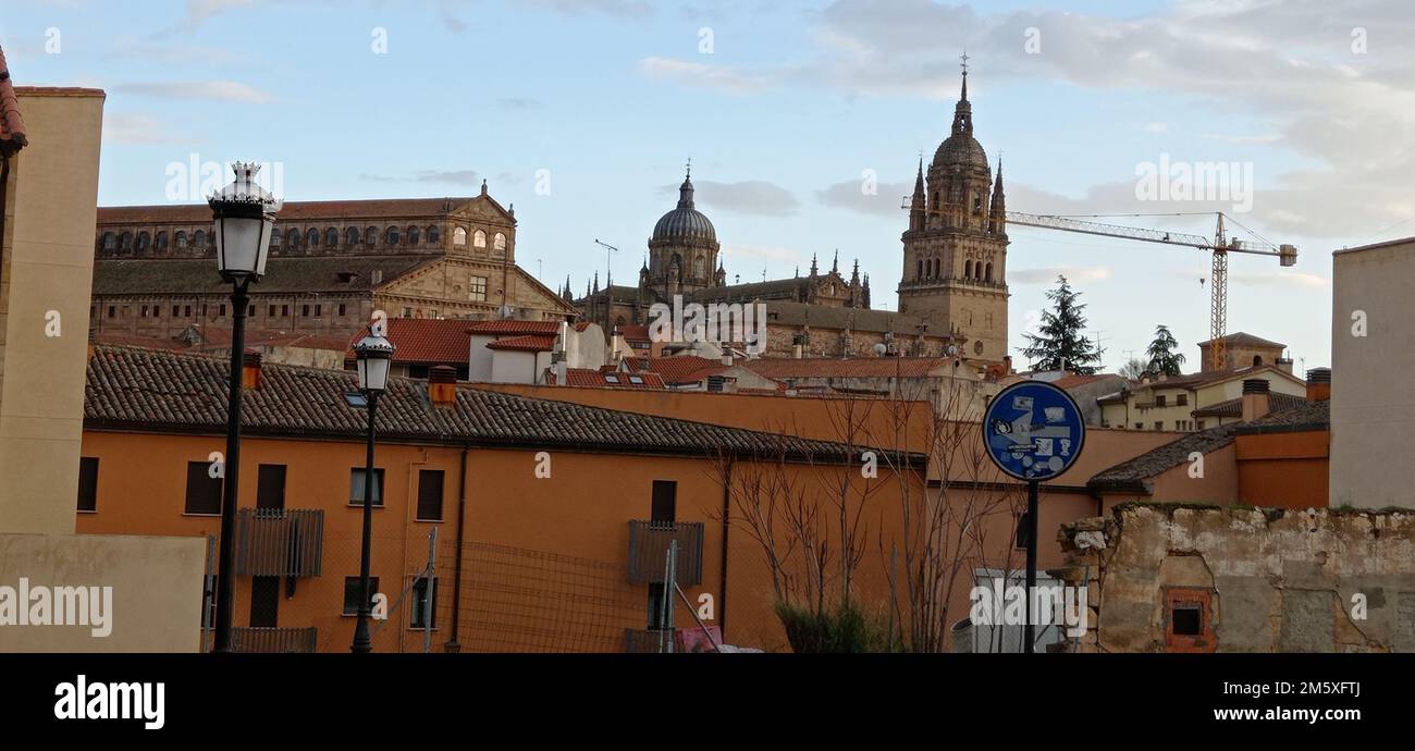L'Architecture de Salamanque, Espagne Banque D'Images