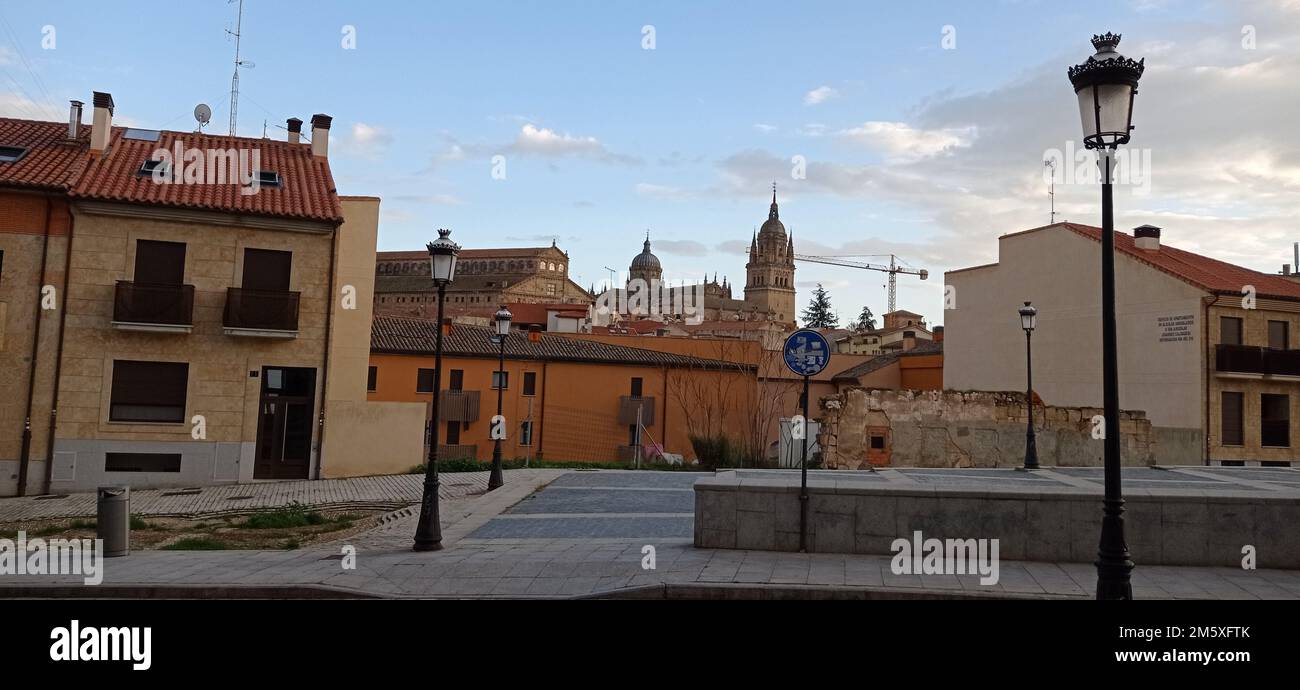 L'Architecture de Salamanque, Espagne Banque D'Images