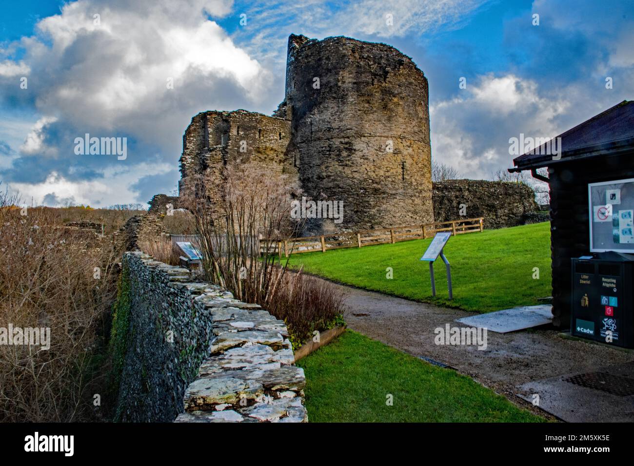 Château de Cilgerran près, Cardigan SA43 2SF Banque D'Images