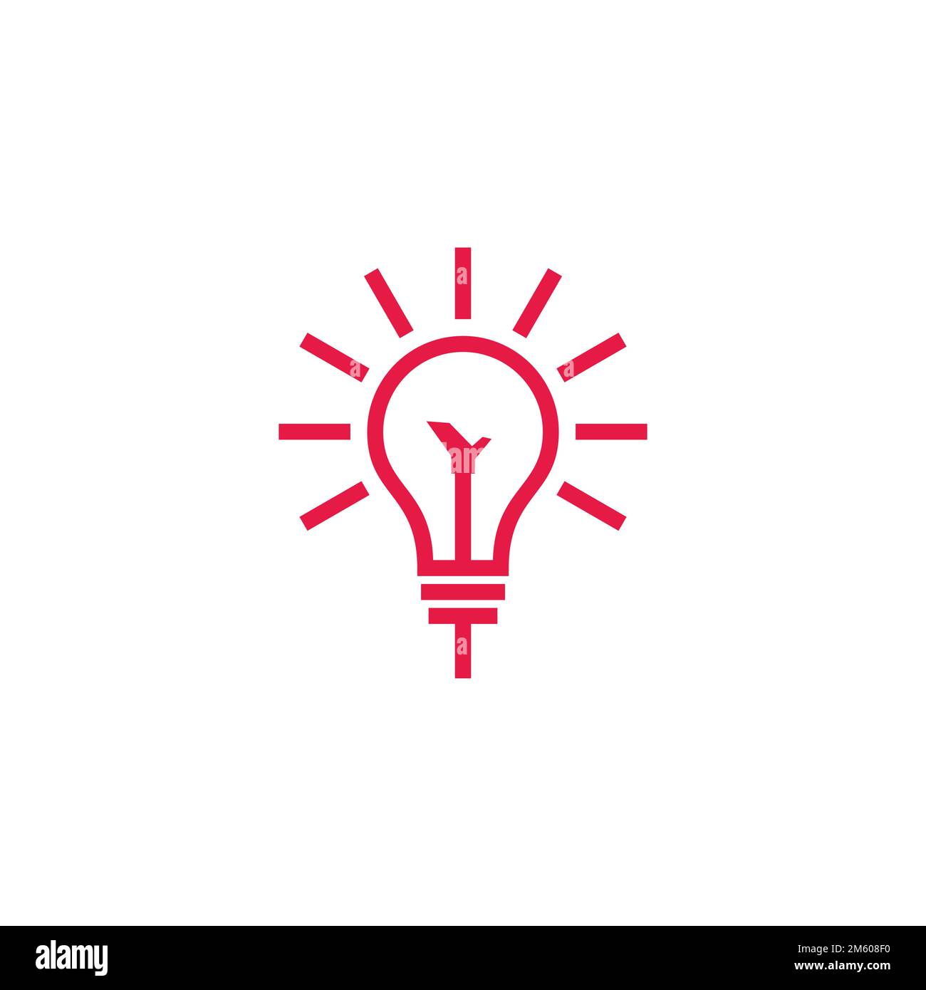 ampoule claire brillant main logo vecteur Illustration de Vecteur