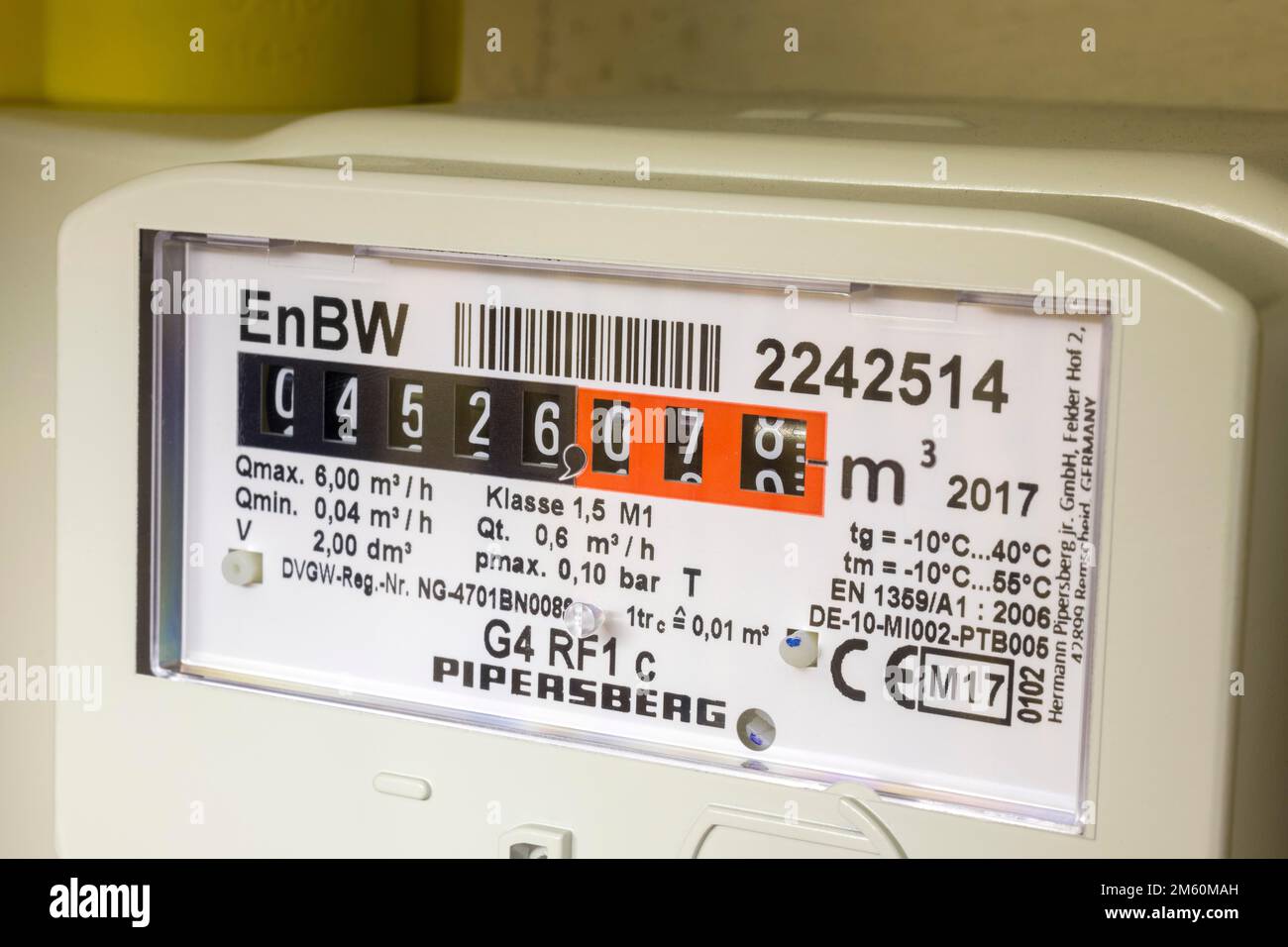 Compteur de gaz, compteur de consommation, gaz naturel, hausse des prix