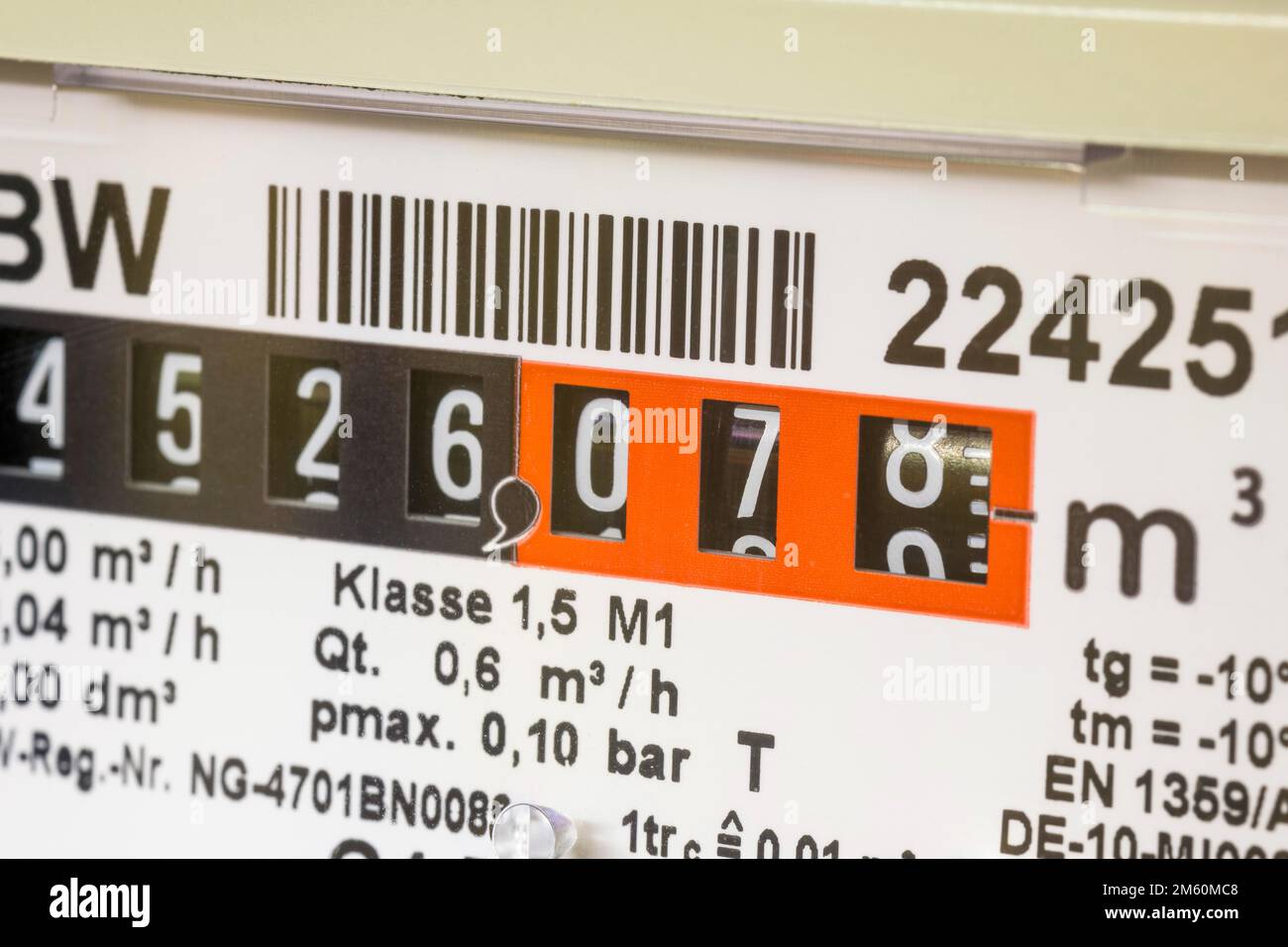 Compteur de gaz, compteur de consommation, gaz naturel, hausse des prix